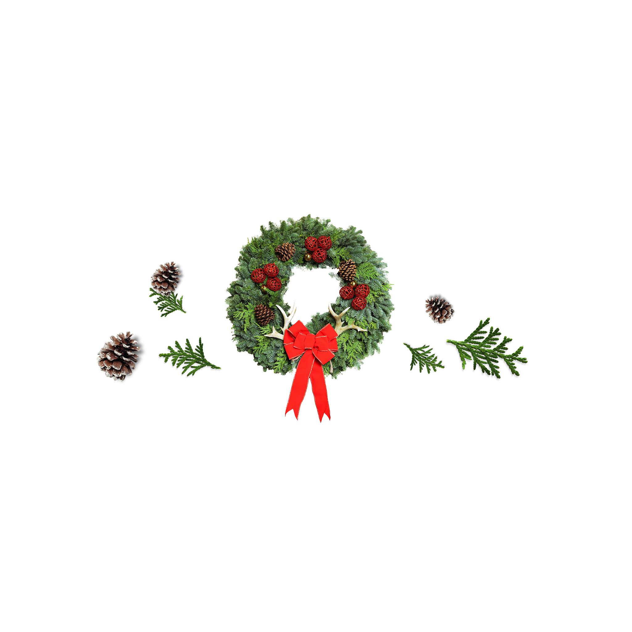 Fresh Holiday Wreaths Wild Greens International