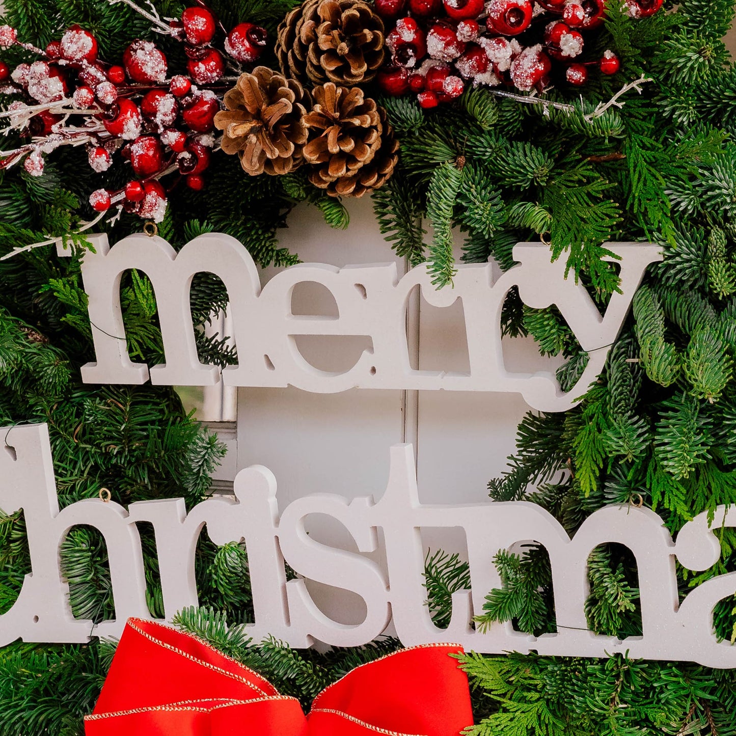 Merry Christmas Wreath