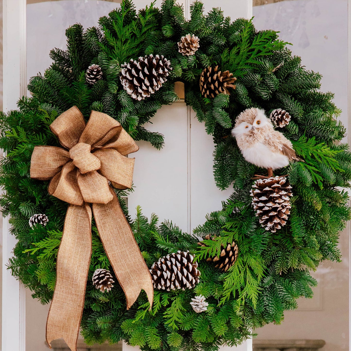 Owl Wreath