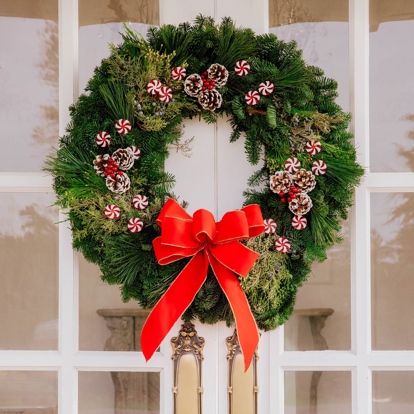 Peppermint Candy Wreath