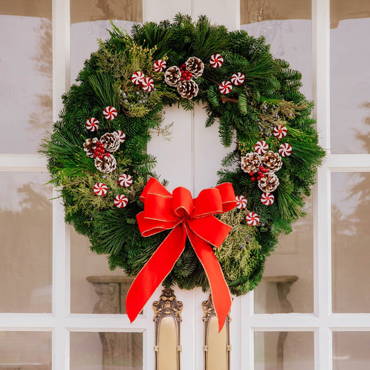 Peppermint Candy Wreath