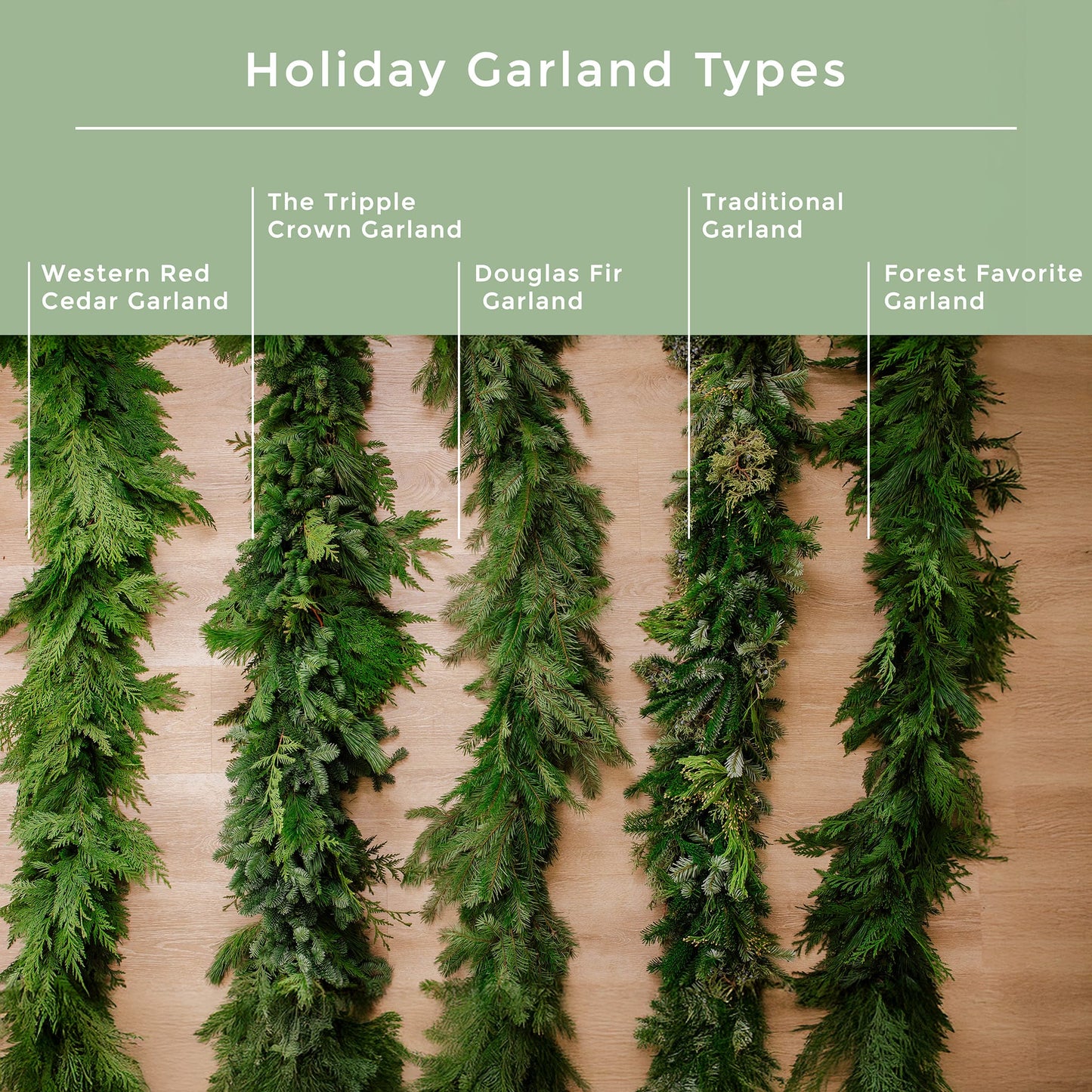 The Tripple Crown Garland