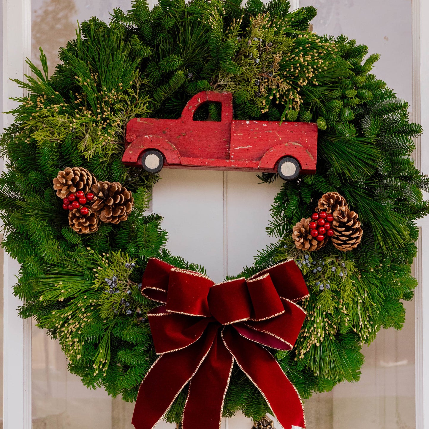The Country Christmas Wreath