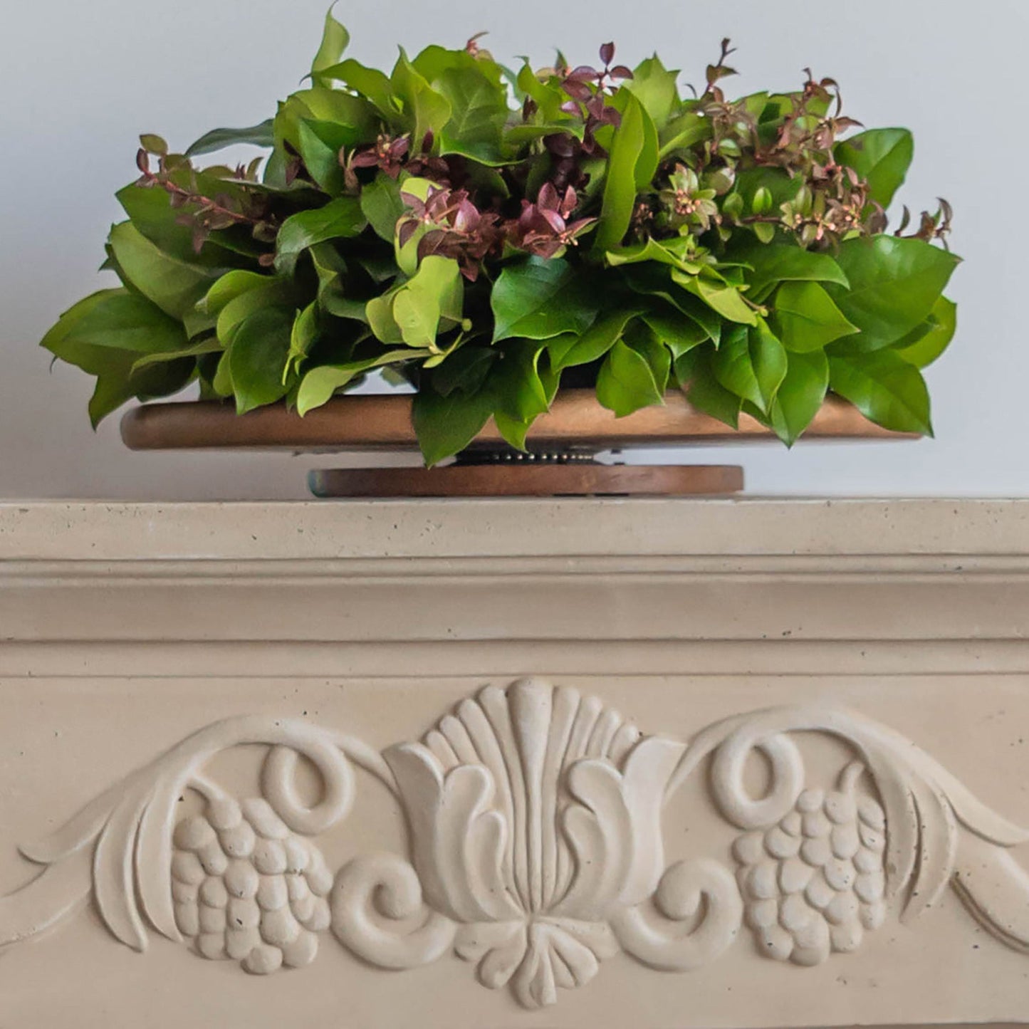 Salal and Red Huckleberry Centerpiece