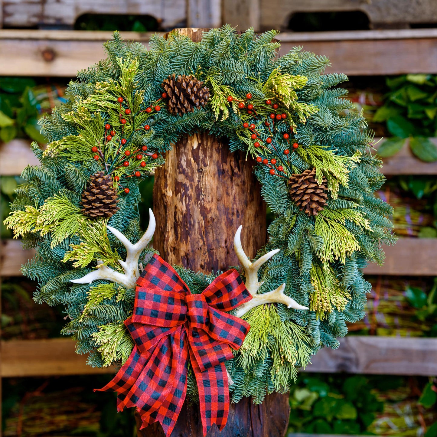 Deer Hunter Wreath