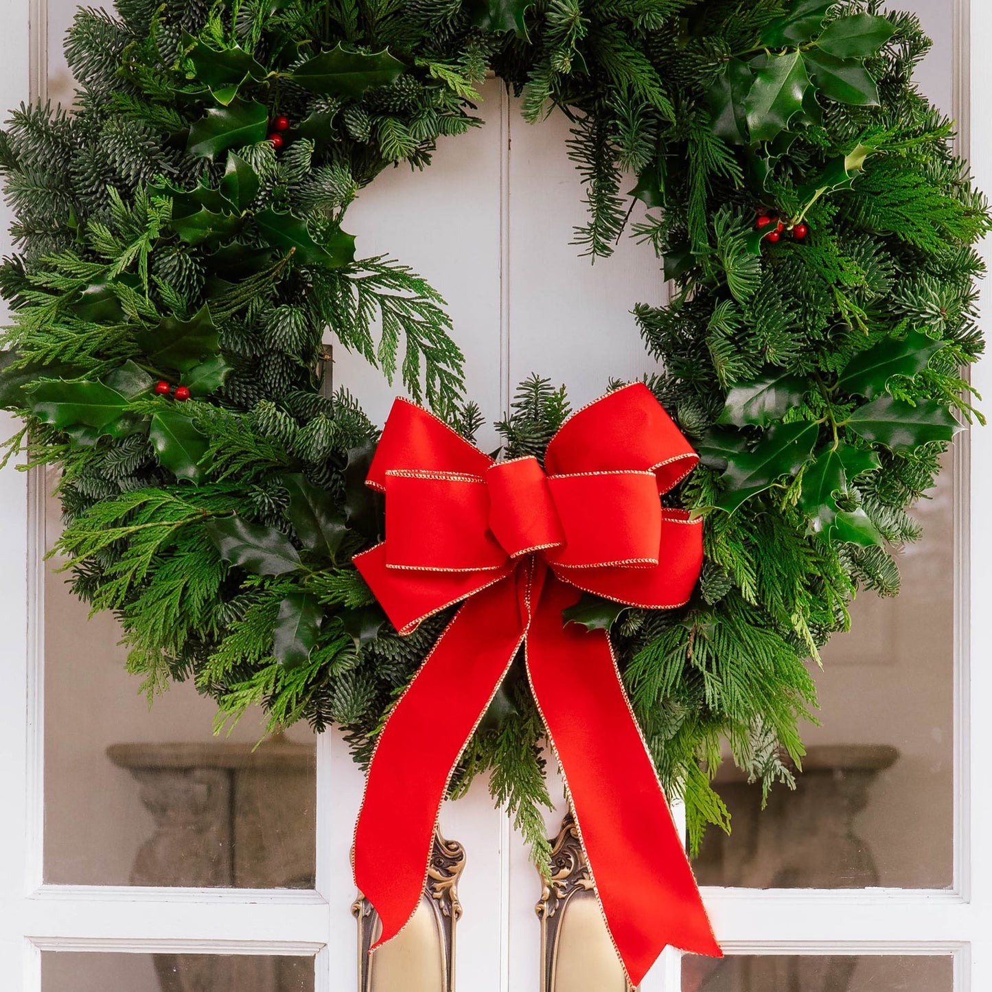 The Holiday Holly Wreath