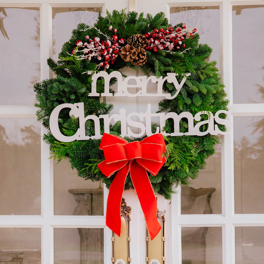 Merry Christmas Wreath