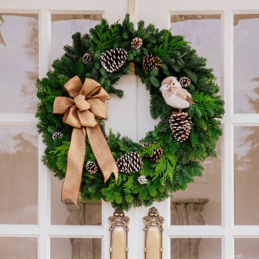 Owl Wreath