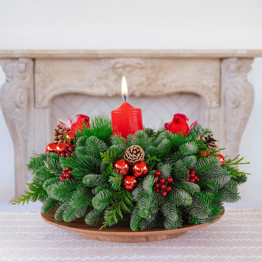 The Winter Visitors Centerpiece