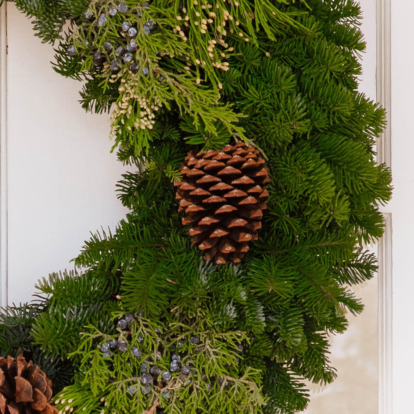 The Glade with Cones Wreath
