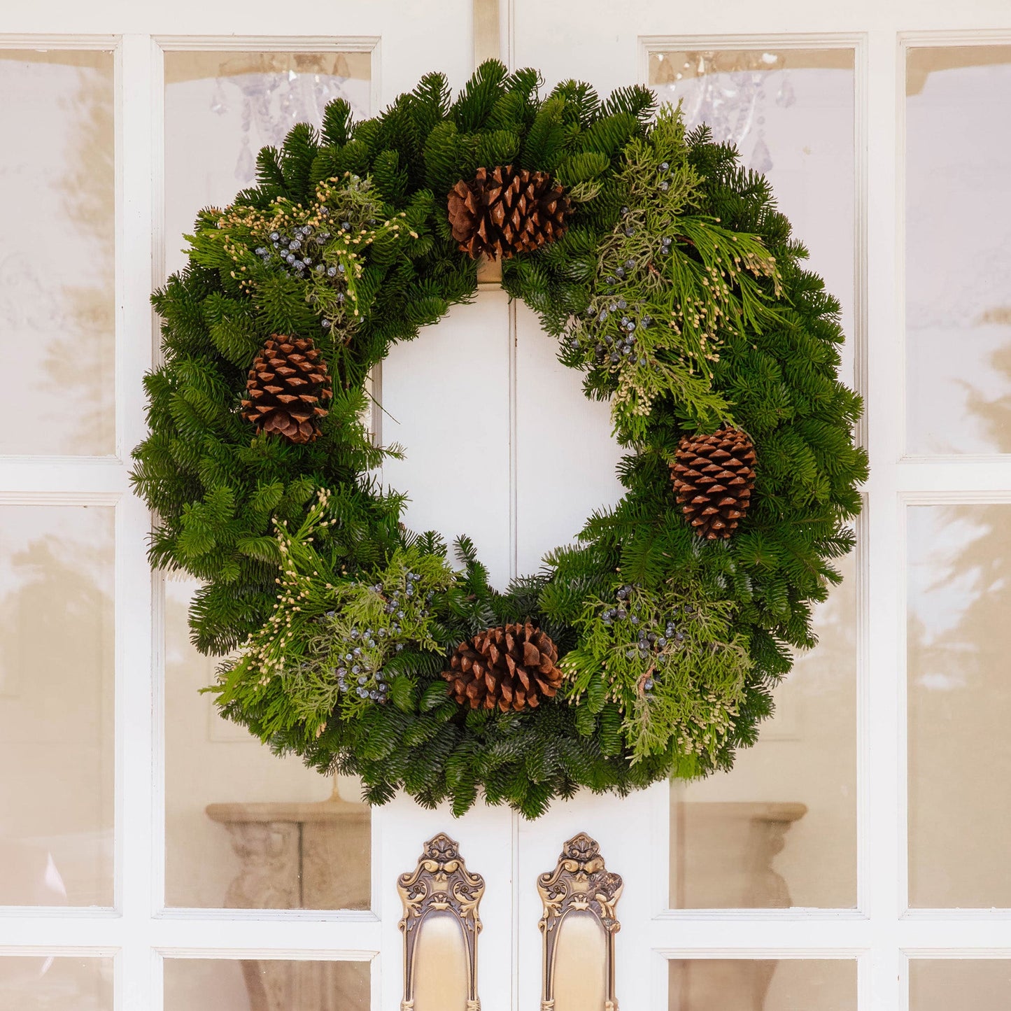 The Glade with Cones Wreath