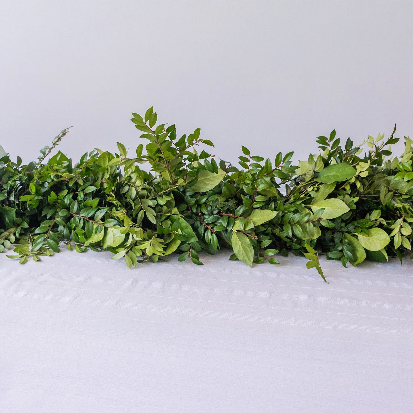 Green Huckleberry and Salal Garland
