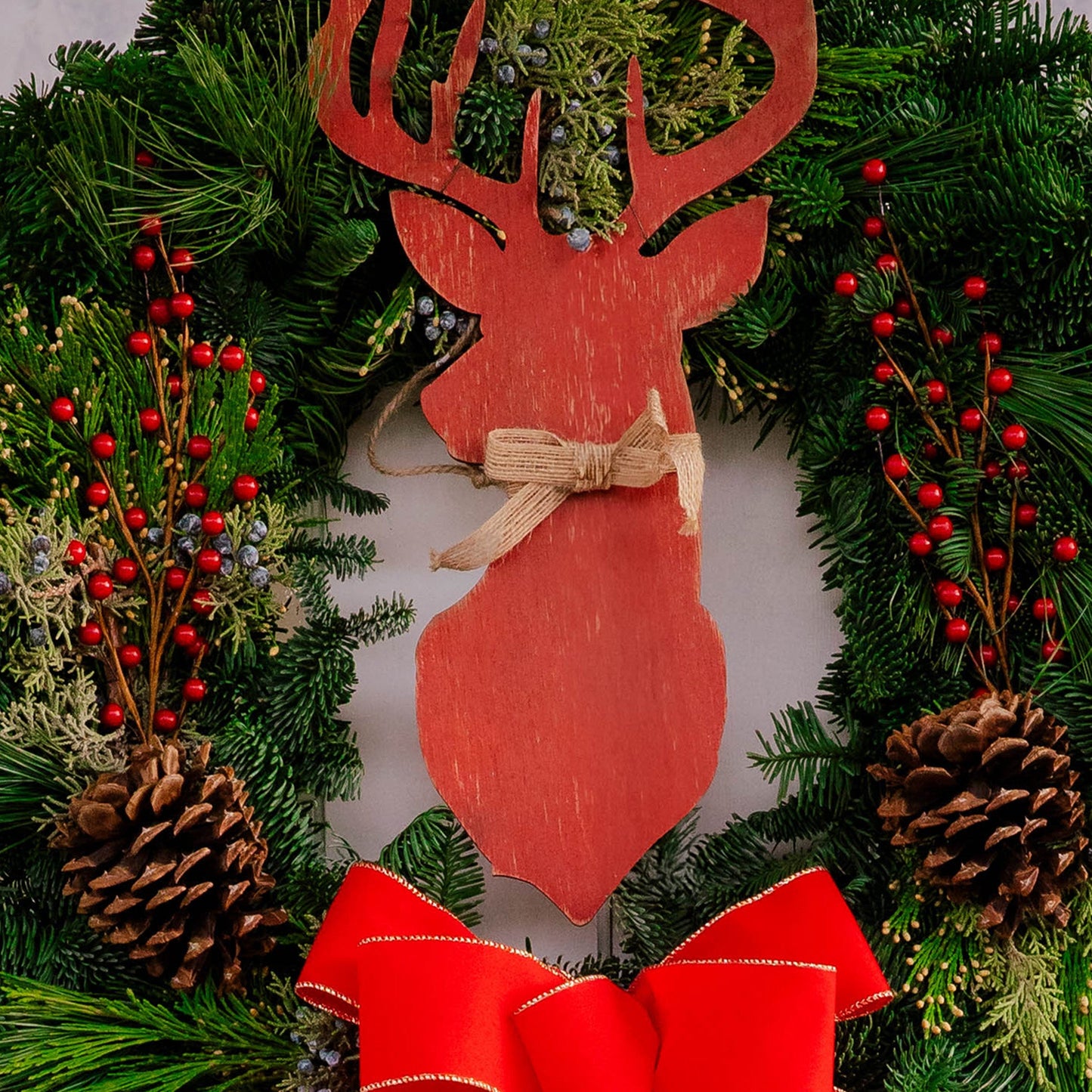 The Winter Guardian Wreath