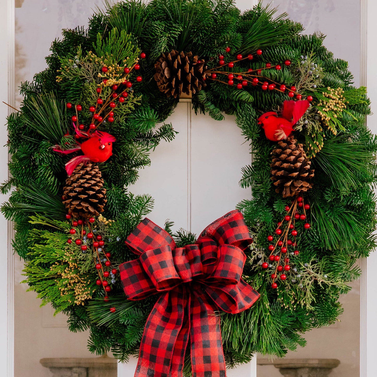 The Winter Visitors Wreath