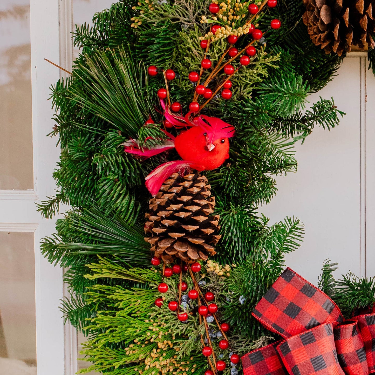 The Winter Visitors Wreath