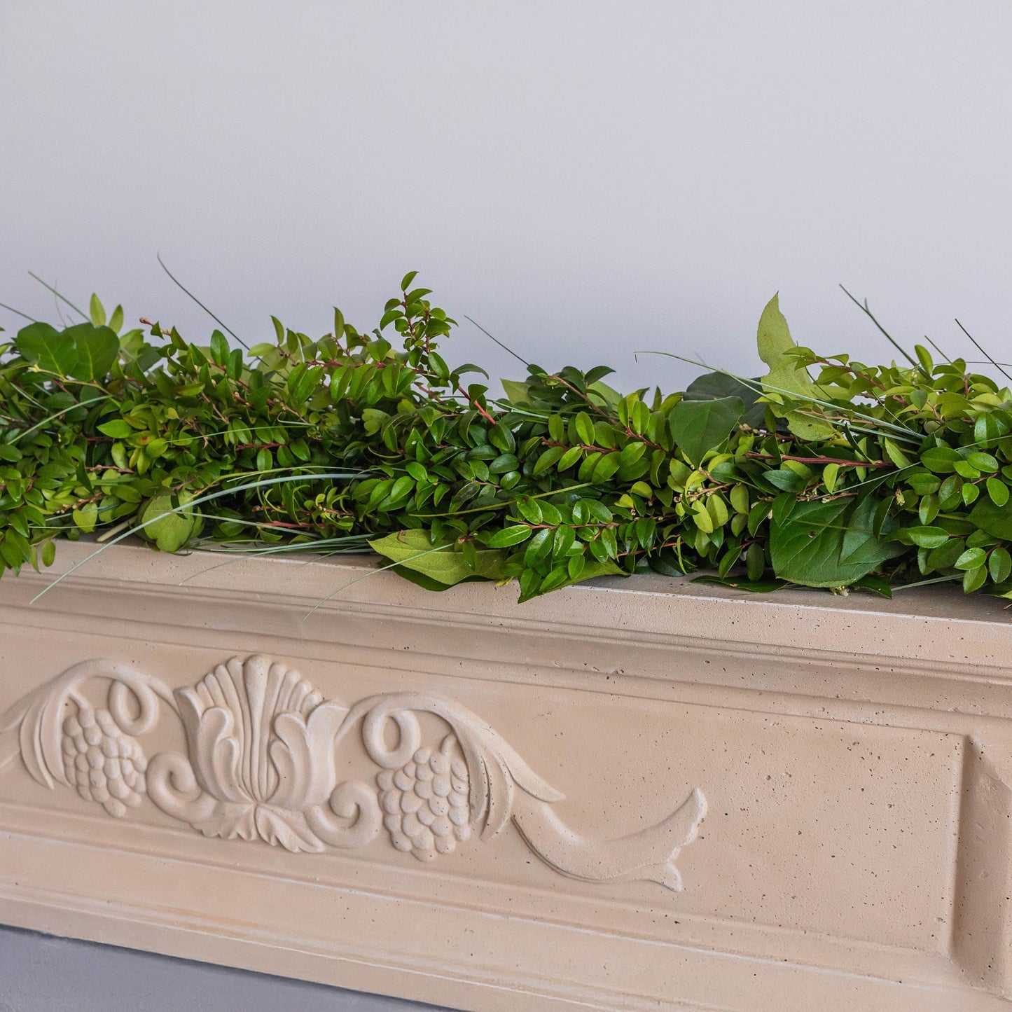 Green Huckleberry, Salal & Beargrass Garland