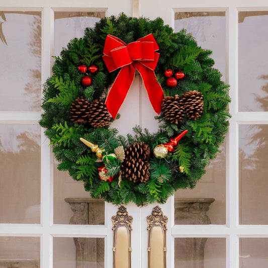 Holiday Gift Box Wreath