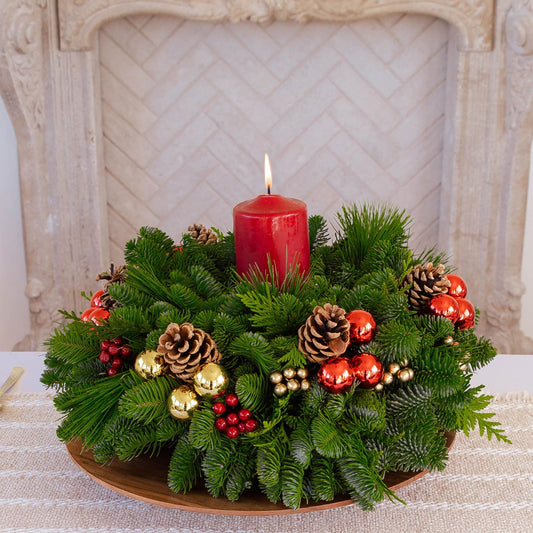 Yuletide Glow Centerpiece